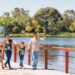 Eduardo Rivera entrega rehabilitación del Parque Centenario Laguna de Chapulco