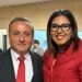 Genoveva Huerta acompaña a la “Asociación de Periodistas y Comunicadores del Norte de Puebla”