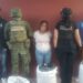 En operativo coordinado, Policía Estatal asegura tres costales de aparente marihuana
