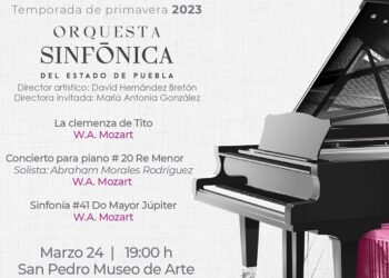 Alista gobierno de Puebla temporada de conciertos de primavera en San Pedro Museo de Arte