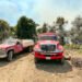 Mantiene personal de PC y CONAFOR trabajo para sofocar incendio en localidad de Tlatempa