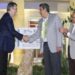 En Tepeaca, Sergio Salomón y Marcelo Ebrard inauguran oficina de SRE para expedición de pasaportes