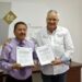 Signan gobiernos de Puebla y Tlaxcala convenio en materia de transporte público y movilidad