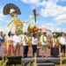 Con recorrido en el “Valle de Catrinas”, Sergio Salomón mantiene costumbres y tradiciones de Puebla