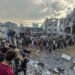 Israel vuelve a atacar el campo de refugiados de Jabalia, en Gaza, un día después del bombardeo que dejó decenas de muertos