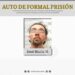 Auto de formal prisión por secuestro de un hombre en el año 2000