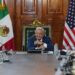 Presidente dialoga con congresistas republicanos y demócrata en Palacio Nacional