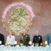 En Oriental, AMLO y Sergio Salomón presiden Ceremonia por Día del Ejército Mexicano