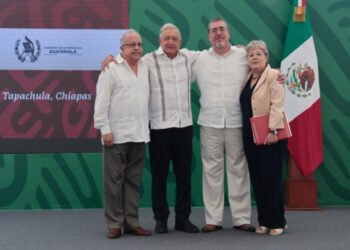México y Guatemala acuerdan trabajo conjunto en beneficio de ambos pueblos