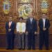 El candidato de la coalición Mejor Rumbo para Puebla presenta plan de gobierno municipal al Consejo Universitario