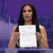 Candidata de MC en Álvaro Obregón declina a favor de Morena en pleno debate