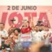 SOMOS EL EQUIPO GANADOR DE LA CIUDAD DE MÉXICO: CLAUDIA SHEINBAUM ASEGURA QUE LA 4T VA POR LA VICTORIA EN UNIDAD ESTE 2 DE JUNIO