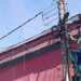 Ayuntamiento realiza retiro de cableado en desuso en La Margarita