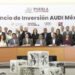 Anuncian Gobierno de Puebla y Audi inversión por más de mil millones de euros en electromovilidad