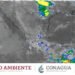 Para este día se esperan lluvias puntuales intensas en el sureste de México y muy fuertes en la Península de Yucatán