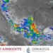 En las próximas horas se prevén lluvias puntuales torrenciales en Colima, Jalisco y Michoacán