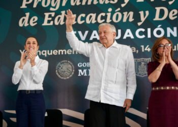 Continuidad del proyecto de la 4T garantiza programas sociales: presidente; evalúa avances en educación