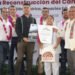 Inaugura Sergio Salomón reconstrucción de base hidráulica del camino Olintla- Huehuetla