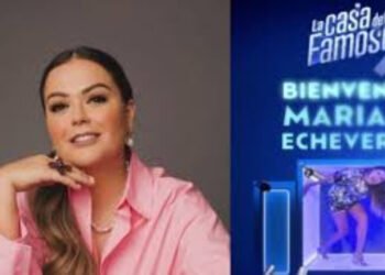 MARIANA ECHEVERRIA ENTRA A LA CASA DE LOS FAMOSOS