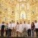 El gobernador Sergio Salomón entregó los trabajos de restauración, reconstrucción y rehabilitación del exconvento de Santo Domingo de Guzmán.