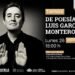 Realizará Cultura lectura de poesía con el escritor Luis García Montero