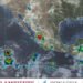 Durante este día la onda tropical número 19 generará lluvias puntuales intensas en Campeche, Chiapas, Quintana Roo y Yucatán