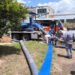 Mantiene Conagua las labores de desazolve y desalojo de agua anegada en el municipio de Chalco