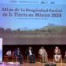 Presentan en el Museo Nacional de Antropología el Atlas de la propiedad social de la tierra en México 2024