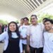 Sergio Salomón preside inauguración del techado en la secundaria general “Ricardo Flores Magón”
