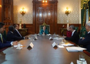 Presidenta Claudia Sheinbaum se reúne con Larry Fink, fundador de BlackRock