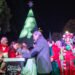 Para deleite de las y los poblanos Pepe Chedraui encabezó el encendido del Árbol de Navidad en el Zócalo de la Ciudad
