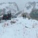 Bajas temperaturas y nieve en el centro del país