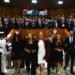 Presidenta Claudia Sheinbaum asiste a la toma de protesta de Rocío Nahle García como gobernadora constitucional de Veracruz