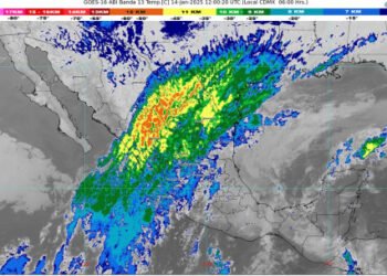 Se mantendrá el evento de Norte de fuerte a muy fuerte en el sureste de México