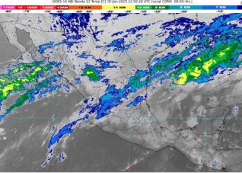 Se pronostican lluvias muy fuertes en regiones de Veracruz, Oaxaca, Tabasco y Chiapas