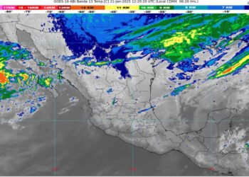 El frente frío número 24 ocasionará ambiente de frío a gélido y evento de Norte de muy fuerte a intenso
