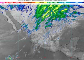 Se prevé ambiente vespertino de cálido a muy caluroso en zonas de México