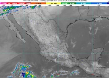 Prevalecerá el ambiente de caluroso a muy caluroso en estados del litoral del Pacífico, la mesa del Norte, la mesa Central y la península de Yucatán