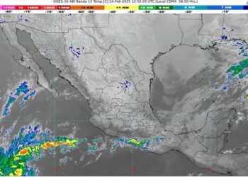 Se pronostican lluvias fuertes para este lunes en Oaxaca, Tabasco, Chiapas y Quintana Roo