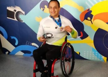 Poblano consigue segunda presea en Grand Prix de Para atletismo