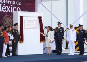 En Quintana Roo, presidenta Sheinbaum conmemora el 110 aniversario de la Fuerza Aérea Mexicana e inaugura la Base Aérea Militar No.20