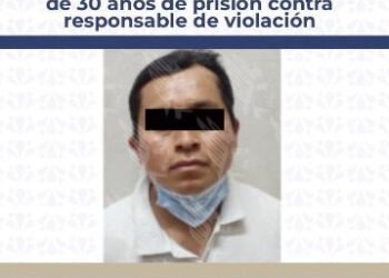 Obtuvo la FGE sentencia de más de 30 años de prisión contra responsable de violación