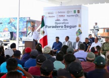 Operativo Coordinado para proteger a familias y transportistas en carreteras de Puebla