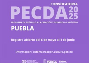 Puebla abre registro del Programa de Estímulo a la Creación y Desarrollo Artístico