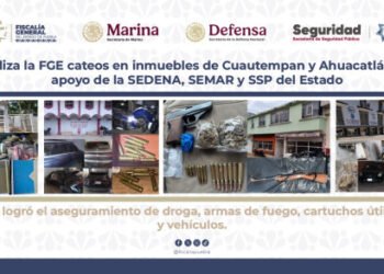 Se logró el aseguramiento de droga, armas de fuego, cartuchos útiles y vehículos.