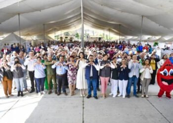 Aprovechan familias de Quecholac Jornada de Salud “Por Amor a Puebla”