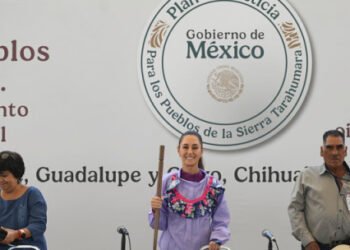 Presidenta Claudia Sheinbaum restituye más de 820 hectáreas a los pueblos Ódami y Rarámuri de la Sierra Tarahumara en Chihuahua