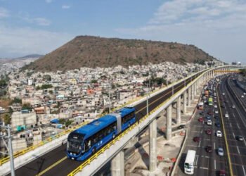 Presidenta da inicio a pruebas preoperativas del Trolebús Chalco-Santa Marta; se inaugura el 18 de mayo