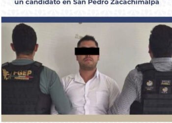 Aprehendió la FGE a objetivo prioritario por su presunta participación en el homicidio de un candidato en San Pedro Zacachimalpa