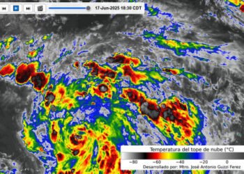 Se prevén lluvias fuertes miércoles, jueves y viernes